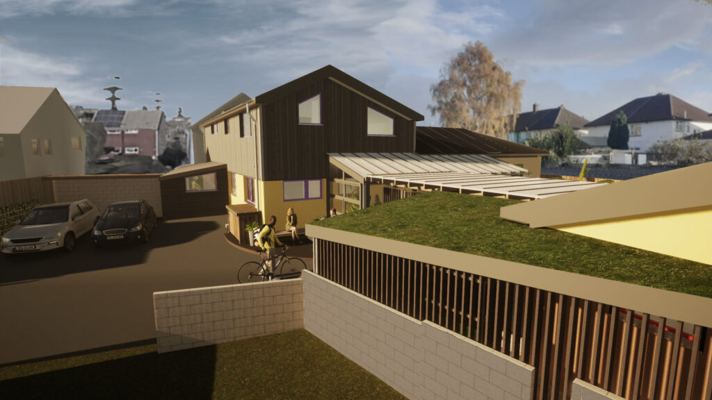 East site render